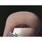 Horst Antes: Bild 'Halber Kopf' (1974), ungerahmt