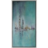 Irina Brettmann: Bild 'Colorful World I' (2020) (Original / Unikat), gerahmt
