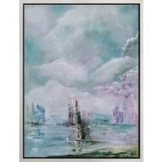 Irina Brettmann: Bild 'Colorful World III' (2020) (Original / Unikat), gerahmt