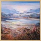 Irina Laube: Bild 'Tender Evening Hours' (2024) (Original / Unikat), gerahmt