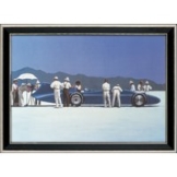 Jack Vettriano: Bild 'Bluebird at Bonneville', gerahmt