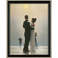Jack Vettriano: Bild 'Dance me to the end of love', gerahmt