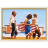 Jack Vettriano: Bild 'Süße Jugendzeit II', gerahmt