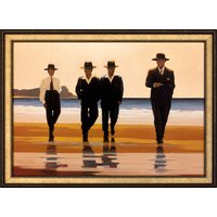 Jack Vettriano: Bild 'The Billy Boys', gerahmt