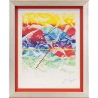James Rosenquist: Bild 'Der Geruchssinn', gerahmt
