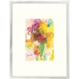 Janosch: Bild 'Ein ganz abstrakter Blumenstrauß' (2011) (Original / Unikat), gerahmt