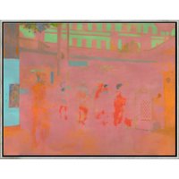 Jens Wohlrab: Bild 'Quintett Red' (2009) (Original / Unikat), gerahmt
