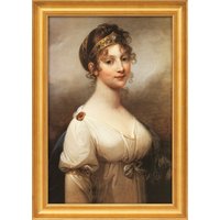 Joseph Grassi: Bild 'Luise, Königin von Preußen' (1802), gerahmt