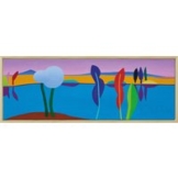 Julia Steinberg: Bild 'Flusslandschaft (104)' (2012) (Original / Unikat), gerahmt