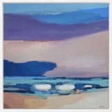 Kai Quedens: Bild 'Nuurdsia (Nordsee)' (2025) (Original / Unikat), gerahmt
