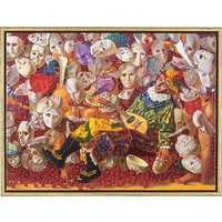 Kaikaoss: Bild 'Die leckeren Kirschen' (2006), gerahmt