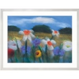 Kani Alavi: Bild 'Landschaftsblumen' (2001) (Original / Unikat), gerahmt