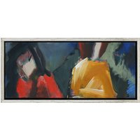 Klaus Dobrunz: Bild 'Gleis 11' (1997) (Original / Unikat), gerahmt