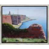 Leo Windeln: Bild 'Helgoland' (2017) (Original / Unikat), gerahmt