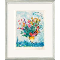 Marc Chagall: Bild 'Le Bouquet et la Tour Eiffel', gerahmt