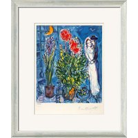 Marc Chagall: Bild 'Les Mariés', gerahmt