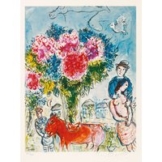 Marc Chagall: Bild 'Personnages fantastiques' (1974), ungerahmt