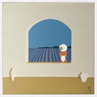 Marie Deforche: Bild 'Provence #2' (2024) (Original / Unikat), gerahmt