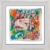 Marina Krasnitskaya: Bild 'A Little Birdie Told Me' (2025) (Original / Unikat), gerahmt
