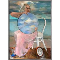 Marina Krasnitskaya: Bild 'Honeymoon' (2023) (Original / Unikat), gerahmt