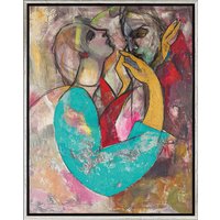 Marina Krasnitskaya: Bild 'Russisches Märchen', gerahmt