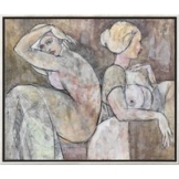 Marina Krasnitskaya: Bild 'Vermutung', gerahmt