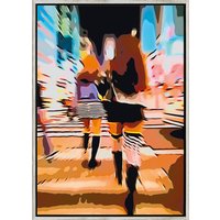 Mavet: Bild 'Girls Night' (2025) (Original / Unikat), gerahmt