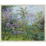 Max Slevogt: Bild 'Blühender Flieder' (um 1921), gerahmt