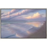 Michael Krähmer: Bild 'Abendlicher Strand III', gerahmt