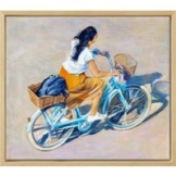 Mo Kilders: Bild 'Summer in the City I' (2023) (Original / Unikat), gerahmt