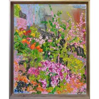 Monika Taffet: Bild 'Frühling' (2021) (Original / Unikat), gerahmt
