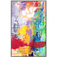 Nicole Leidenfrost: Bild 'Ansichtssache' (2022) (Original / Unikat), gerahmt