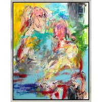 Nicole Leidenfrost: Bild 'Komm' schon' (2021) (Original / Unikat), gerahmt