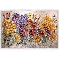 Nikolaus von der Assen: Bild 'Dans le Jardin' (2024) (Original / Unikat), gerahmt