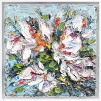 Nikolaus von der Assen: Bild 'Floralia VII' (2024) (Original / Unikat), gerahmt