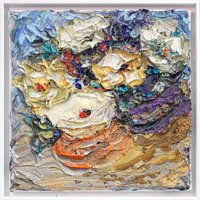 Nikolaus von der Assen: Bild 'Floralia XV' (2024) (Original / Unikat), gerahmt