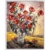Nikolaus von der Assen: Bild 'Rote Rosen I' (2024) (Original / Unikat), gerahmt