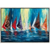 Olga Jonas: Bild 'Sailing 12' (2025) (Original / Unikat), gerahmt