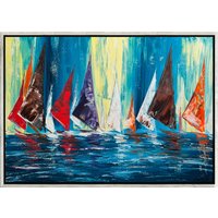 Olga Jonas: Bild 'Sailing 12' (2025) (Original / Unikat), gerahmt