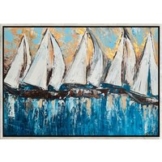 Olga Jonas: Bild 'Sailing 14' (2025) (Original / Unikat), gerahmt