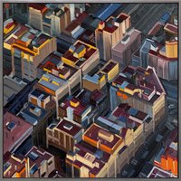 Oliver Weiller: Bild 'Barcelona #2' (2014) (Original / Unikat), gerahmt