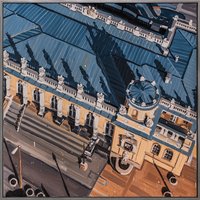 Oliver Weiller: Bild 'Paris Quai de Conti II' (2021) (Original / Unikat), gerahmt