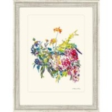 Oskar Kokoschka: Bild 'Sommerblumen mit Rosen', 1969, gerahmt