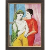 Pablo Picasso: Bild 'The Lovers' (1923), gerahmt