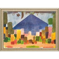 Paul Klee: Bild 'Der Niesen - Ägyptische Nacht' (1915), gerahmt