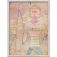 Paul Klee: Bild 'Général en Chef des Barbares' (1932), gerahmt