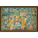Paul Klee: Bild 'Tempelviertel von Pert' (1928), gerahmt