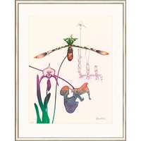 Paul Wunderlich: Bild 'Orchidee III', WVZ-Nr. 726, gerahmt