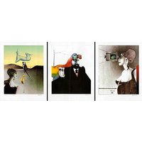 Paul Wunderlich: Bildmappe 'Bellevue', ungerahmt