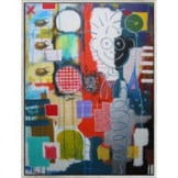 Peter Elsner: Bild 'Herbst auf Kampnagel' (Original / Unikat), gerahmt